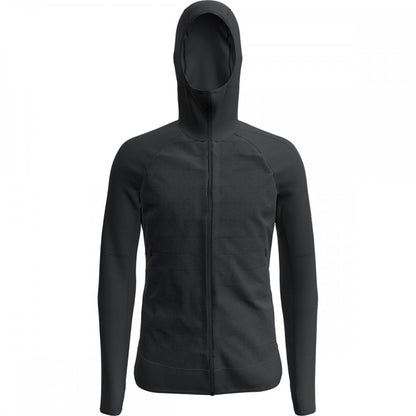 Mens Merino Blend Quantum Hybrid Long Sleeve Zip Hoodie