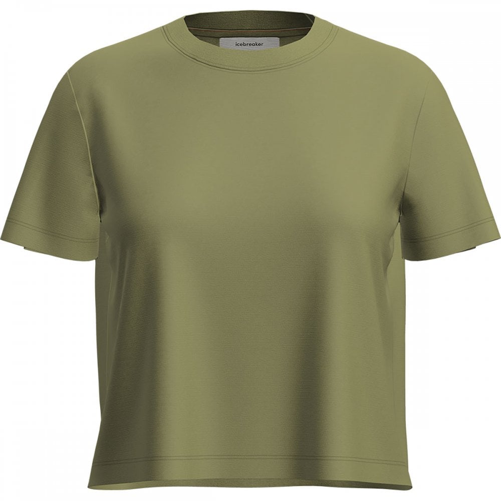 Womens Merino 150 Tech Lite Short Sleeve Crop T-Shirt