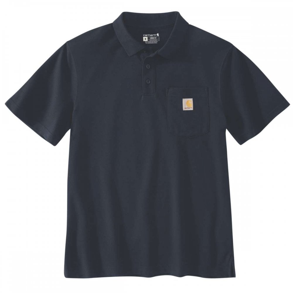 106685 Midweight S/S Pocket Polo