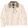 106208 Womens Relaxed Fit Canvas Detroit Jacket Natural XS *One Size Only - Outlet Store*