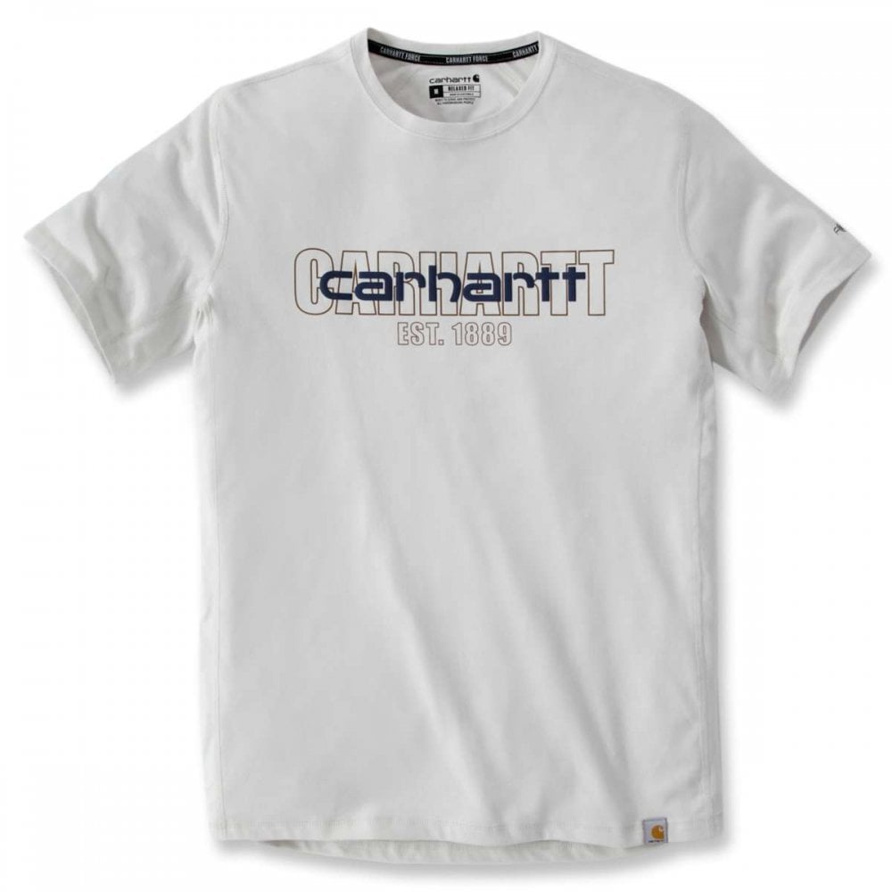 106653 Carhartt Force Relaxed Fit Midweight Short-Sleeve Logo Graphic T-Shirt
