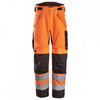 6630 Hi-Vis Class2 Waterproof Trouser - Recycled Insulation