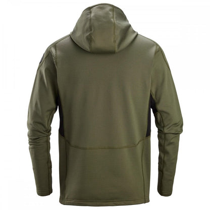 9420 Thermal Body Mapping Fleece Full Zip Hoodie - Quick Dry Fabric