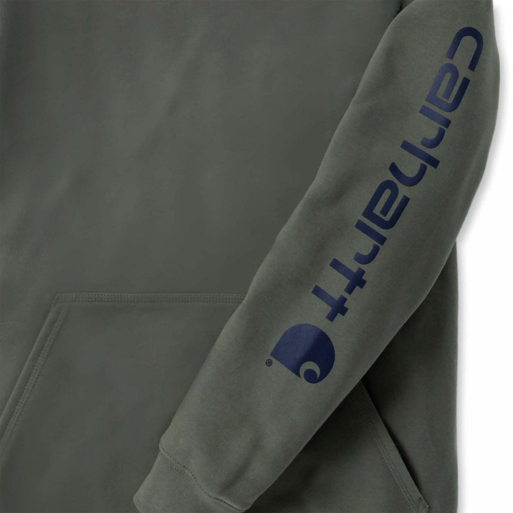 K288 Loose Fit Midweight Logo Sleeve Graphic Sweatshirt