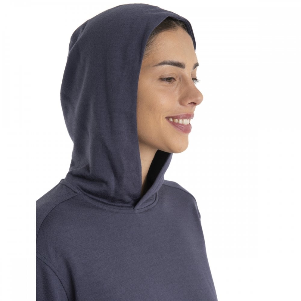 Womens Merino Blend 200 Crush Long Sleeve Hoodie
