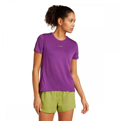 Womens Merino Blend 125 Cool-Lite™ Speed Short Sleeve Slit Back T-Shirt