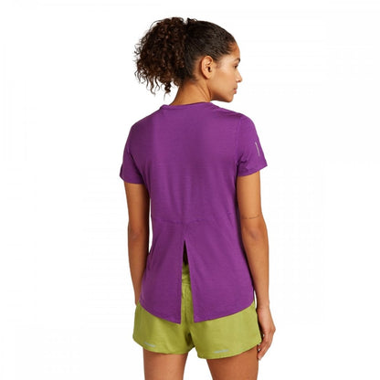 Womens Merino Blend 125 Cool-Lite™ Speed Short Sleeve Slit Back T-Shirt