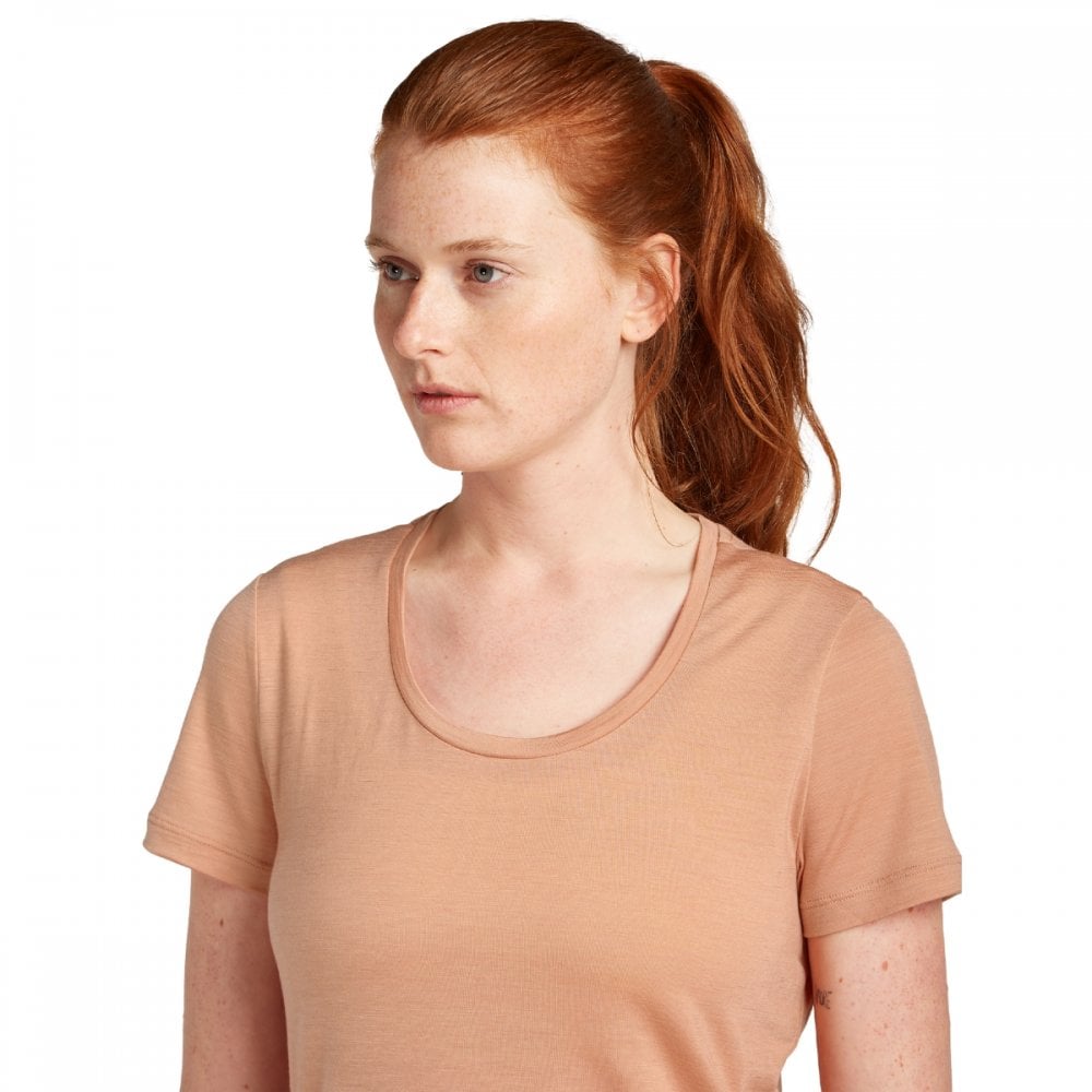 Womens Merino Blend 125 Cool-Lite™ Sphere Short Sleeve Scoop T-Shirt