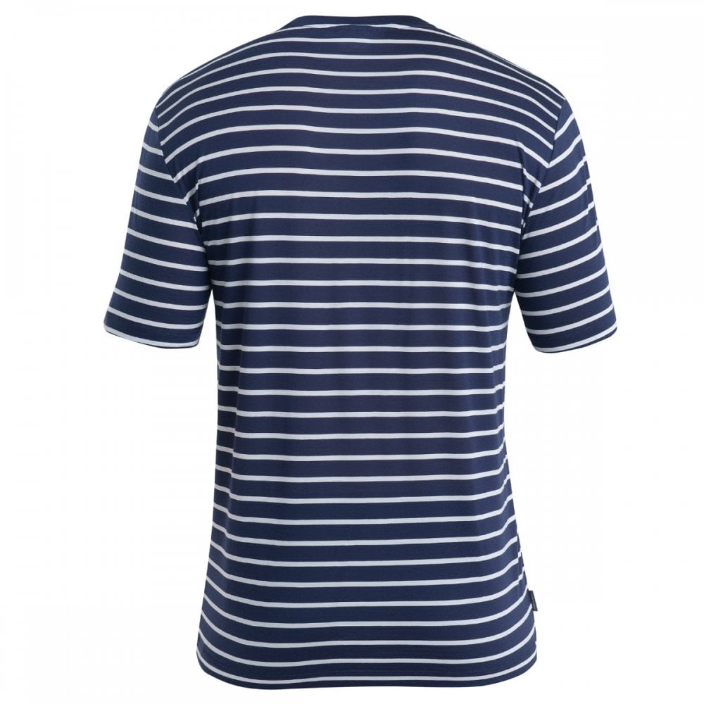 Mens Merino Blend Drayden Short Sleeve T-Shirt Stripe