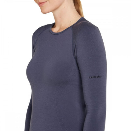Womens Merino Blend 260 ZoneKnit™ Seamless Long Sleeve Crewe Thermal Top