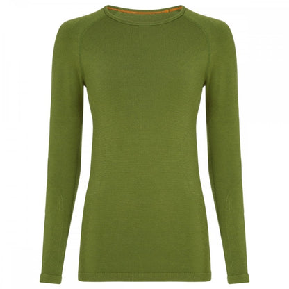 Womens Merino Blend 260 ZoneKnit™ Seamless Long Sleeve Crewe Thermal Top