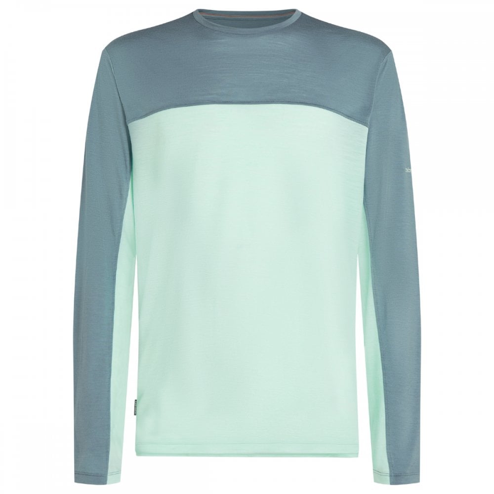 Mens Merino Blend 125 Cool-Lite™ Sphere Long Sleeve T-Shirt Colour Block