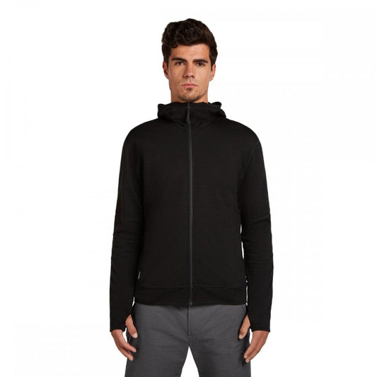 Mens Merino 360 Realfleece™ Elemental Long Sleeve Zip Hoodie