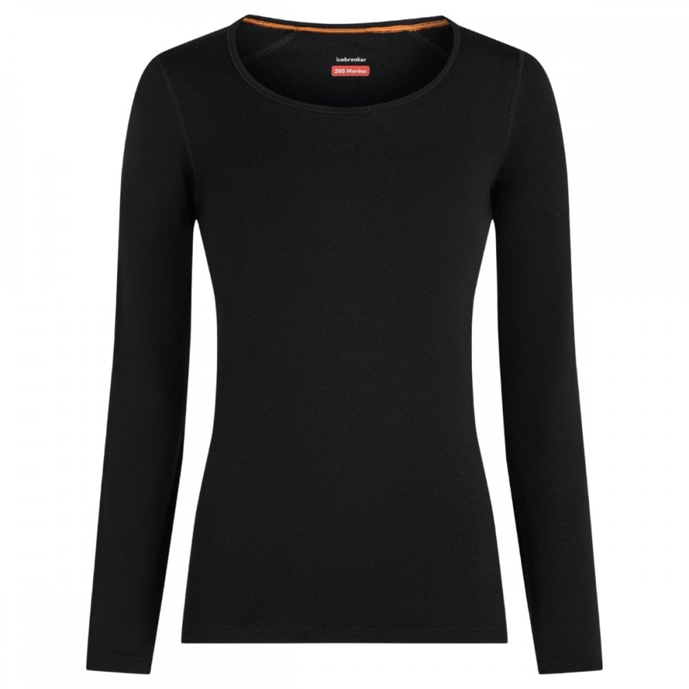 Womens Merino 260 Tech Long Sleeve Scoop Thermal Top