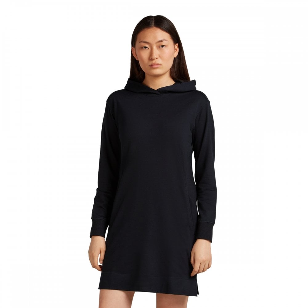 Womens Merino Blend 200 Crush Long Sleeve Dress