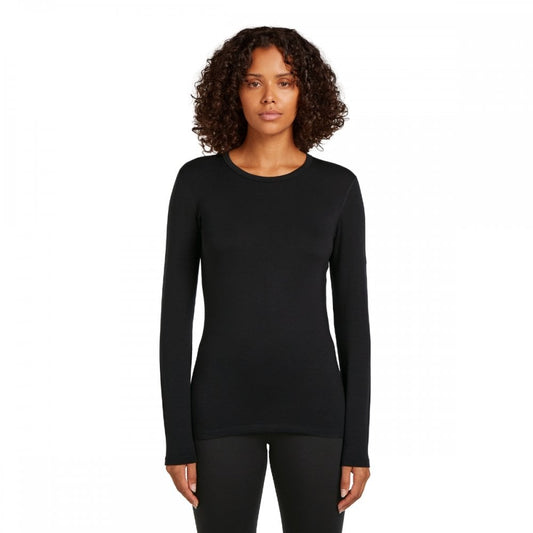 Womens Merino Blend Core Heavyweight Long Sleeve Crewe Thermal Top