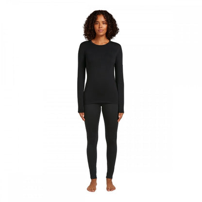 Womens Merino Blend Core Heavyweight Long Sleeve Crewe Thermal Top