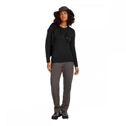 Womens Merino Blend Core Heavyweight Long Sleeve Crewe Thermal Top