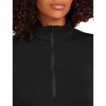 Womens Merino Blend Core Heavyweight Long Sleeve Half Zip Thermal Top