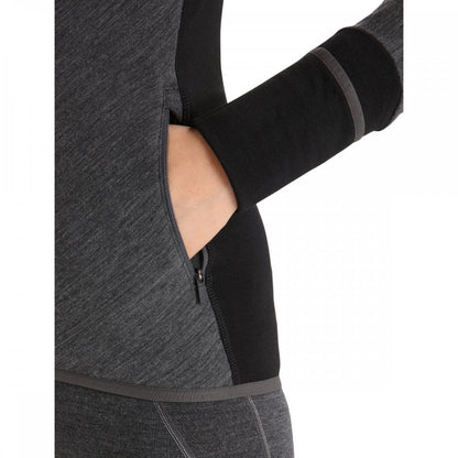 Womens Descender Long Sleeve Zip Jacket