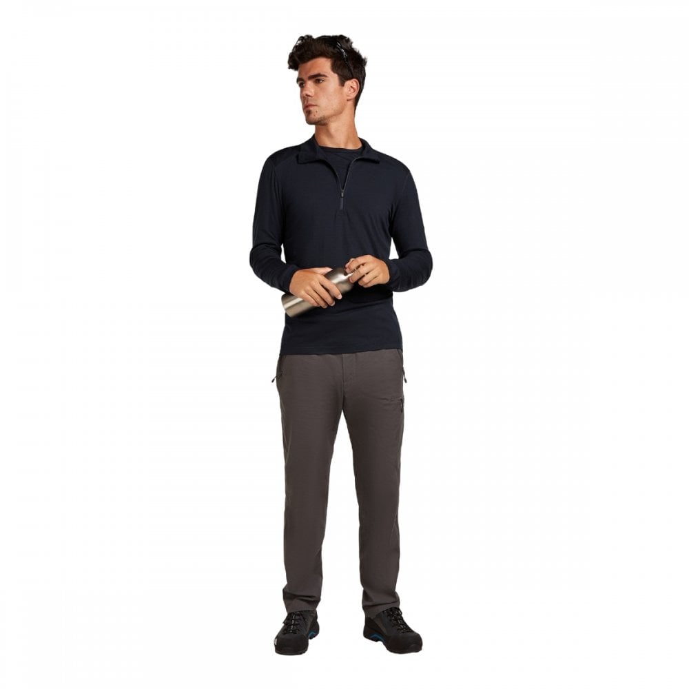 Mens Merino 200 Oasis Long Sleeve Half Zip Thermal Top