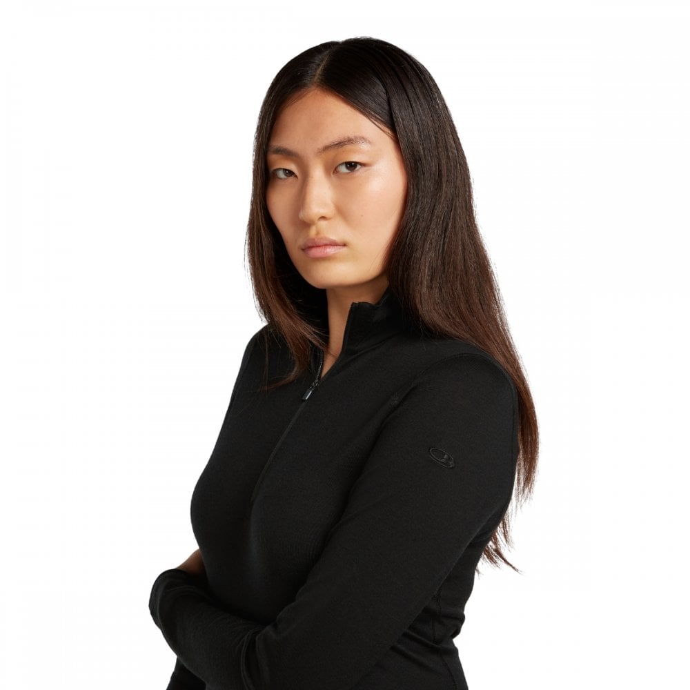 Womens Merino 200 Oasis Long Sleeve Half Zip Thermal Top