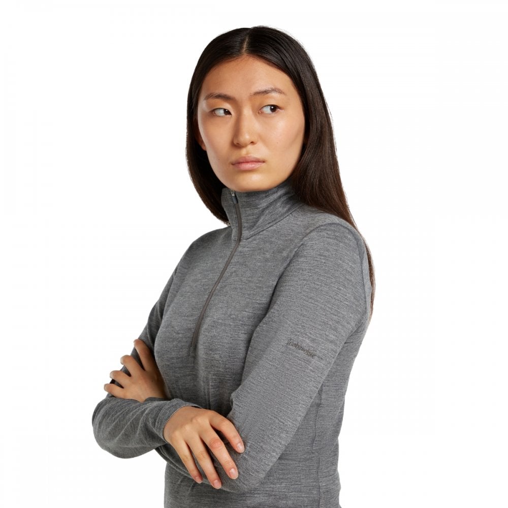 Womens Merino 200 Oasis Long Sleeve Half Zip Thermal Top