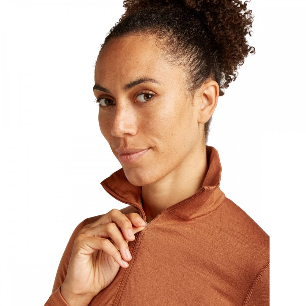 Womens Merino 200 Oasis Long Sleeve Half Zip Thermal Top