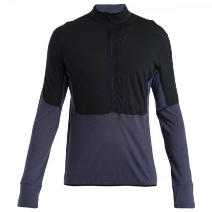 Mens Merino Blend 200 Realfleece™ Descender Long Sleeve Half Zip Jacket