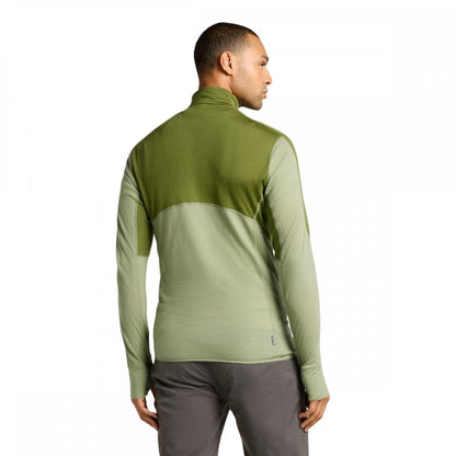 Mens Merino Blend 200 Realfleece™ Descender Long Sleeve Half Zip Jacket