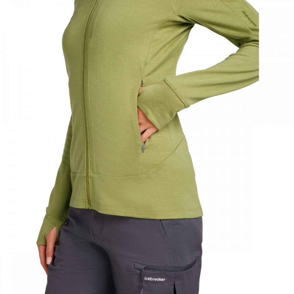 Womens Merino 260 Quantum Long Sleeve Zip Jacket