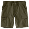 107330 Relaxed 10" Carhartt Force™ Ripstop Cargo Short Burnished Logs 31" *One Size Only - Outlet Store*