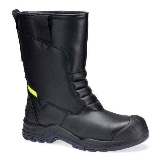 FD07 Steel Leather Winter Rigger Boot S3L SC HRO CI SR